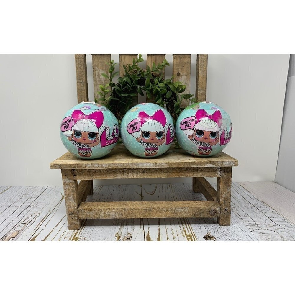 LOL Surprise Dolls Lot 3 Balls Series One Authentic Original Toys Gift New